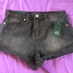 Black shorts